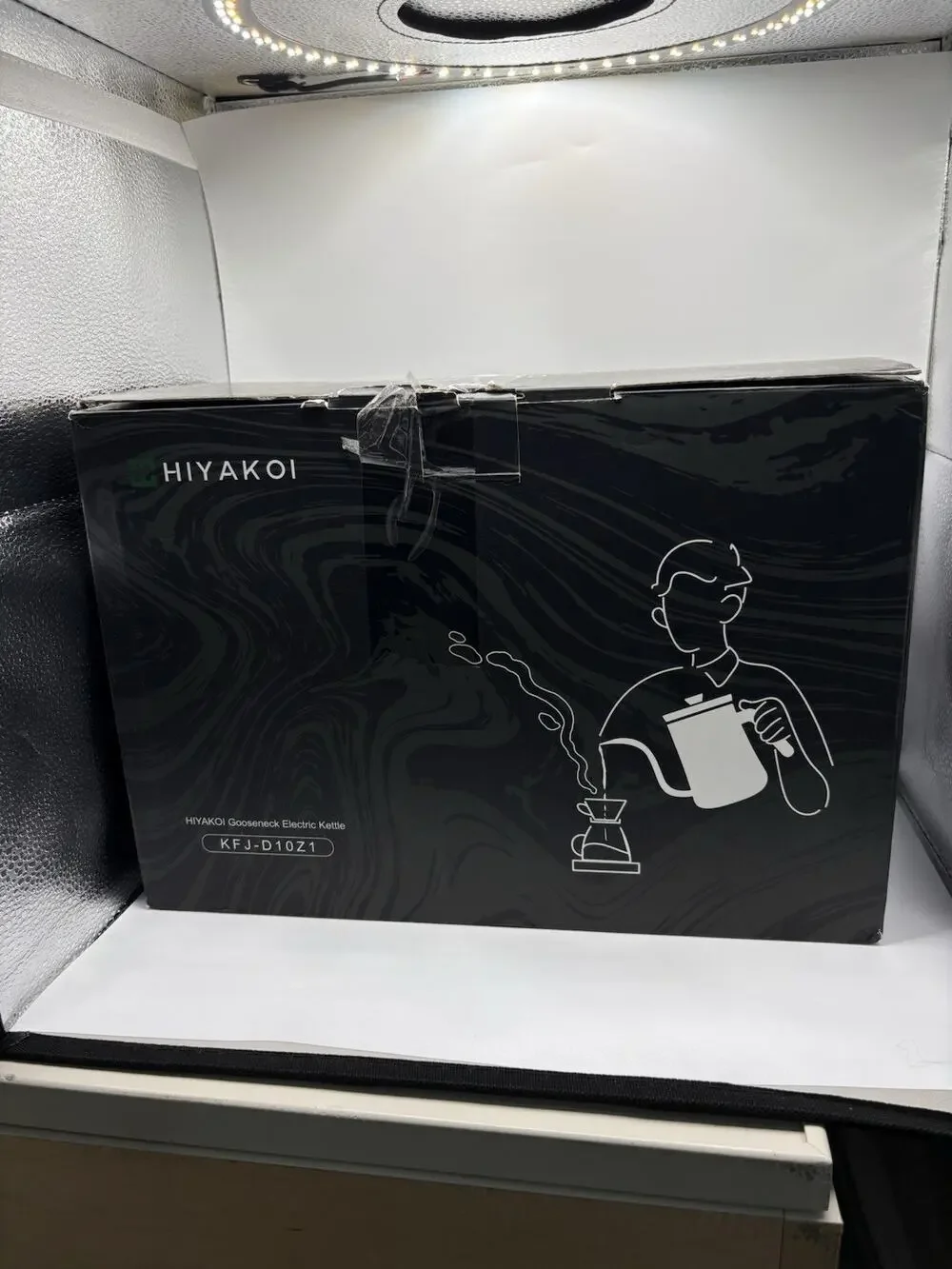 Electric Kettle, HIYAKOI Gooseneck Electric Kettle with Temperature Control, ...